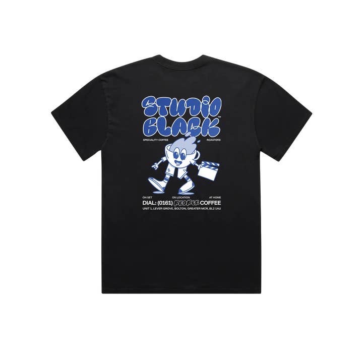 Studio Black Mascot T-Shirt | Black for wholesale by Studio Black