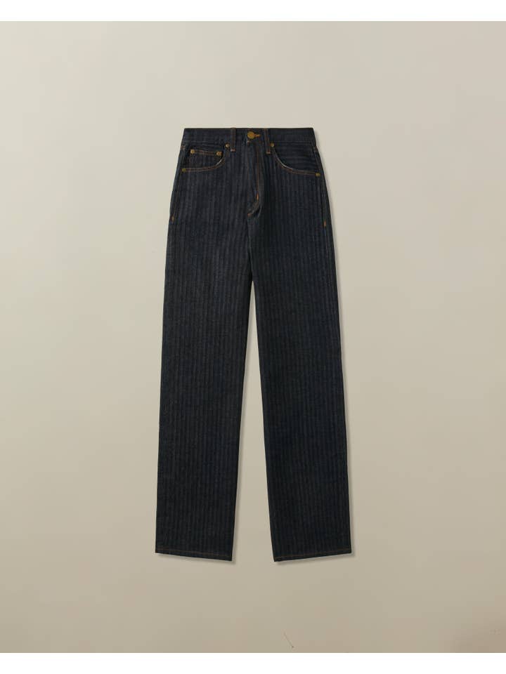 Road to Nowhere Clothing - Wholesale Jeans - Women's - Women's Aiden Jean in Japanese Herringbone Selvedge1