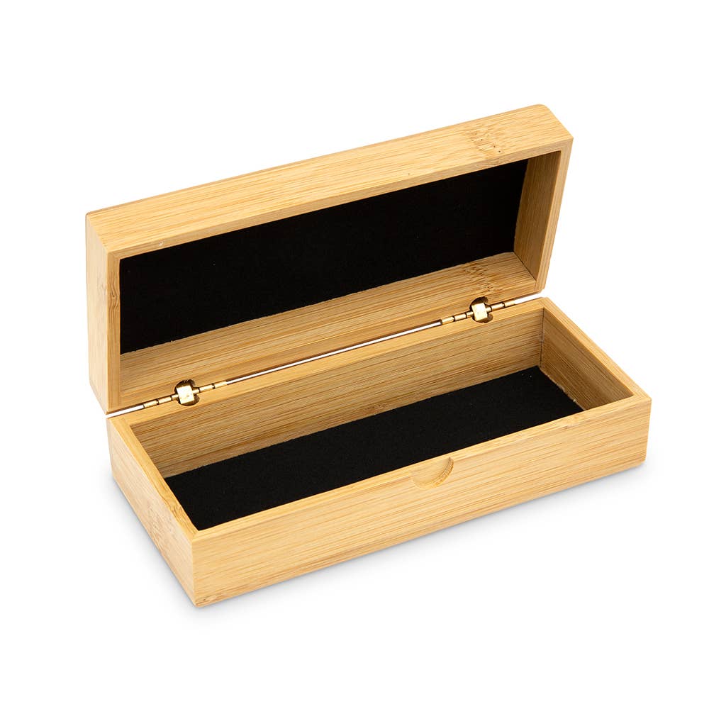 Weddingstar Inc. - Wholesale Eyewear Cases & Holders - Unisex - Bamboo Wood Sunglasses Case - Groom5