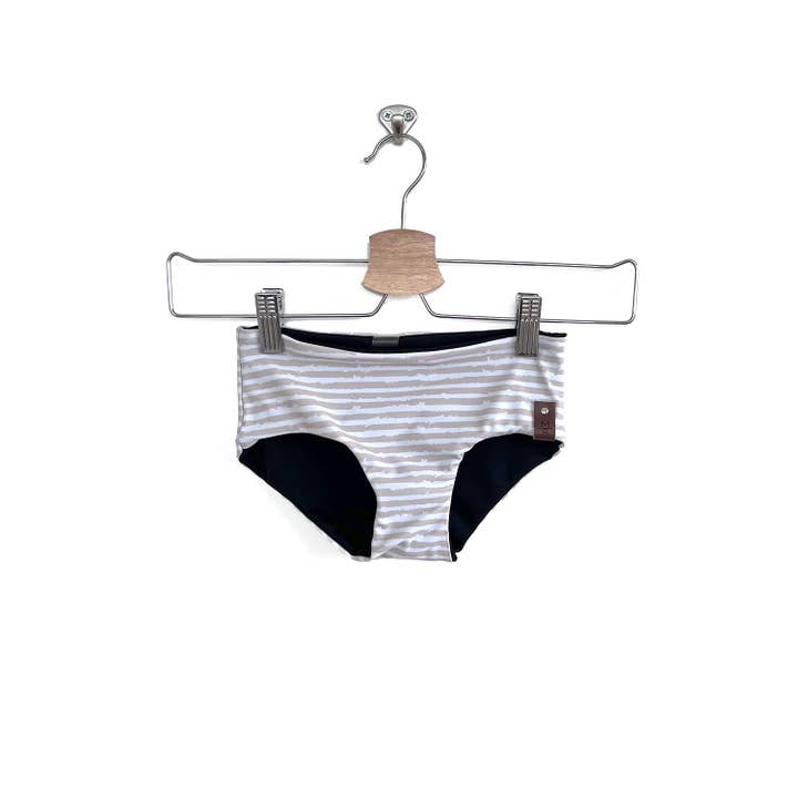 Slip bikini reversibile Kora - Beach Stripe per la vendita all'ingrosso da parte di MINI Street