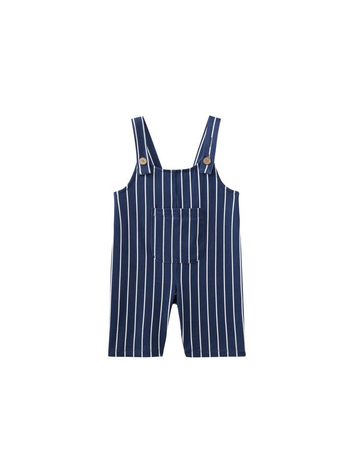 Norsu Organic - Wholesale Overalls - Kids - Organic Cotton Kids Overalls-Navy stripe
