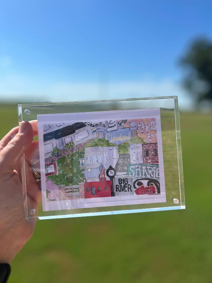 Afdrukken Cleveland voor wholesale door Casey Andrews Art