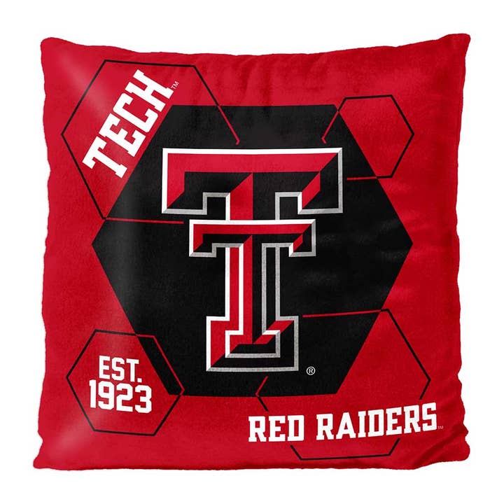 Coussin en velours CONNECTOR de l'université Texas Tech NCAA pour la vente par The Northwest Group