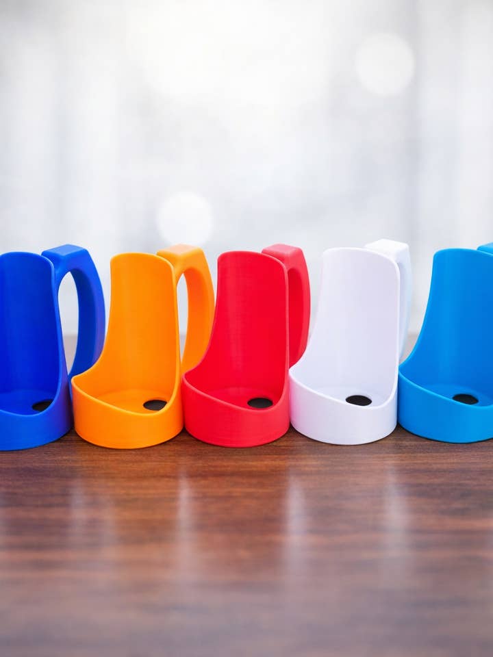 Can Holder Handle for 12oz Soda & Beer Cans 3d Printed for wholesale by Bub's Trading Post