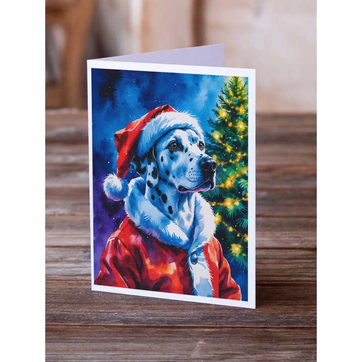 Dalmatian Christmas Greeting Cards DAC8481 for wholesale by Caroline's Treasures