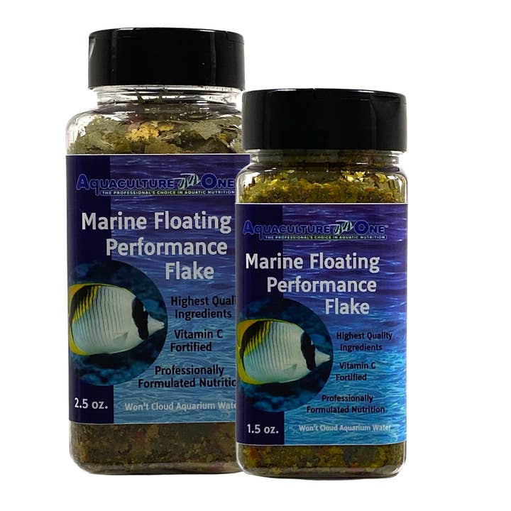 TropicZone - Wholesale Pet Food - Not Cat/Dog - Aquaculture-One Marine Floating Performance Flake