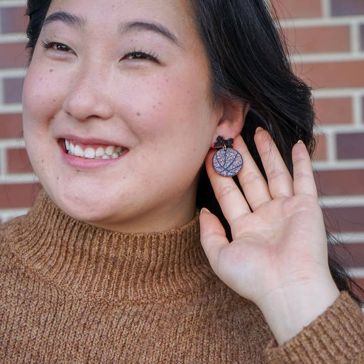 Spiffy & Splendid - Wholesale Dangle Earrings - Bow Basketball Earrings // Jewelry, Earrings, Game Day9