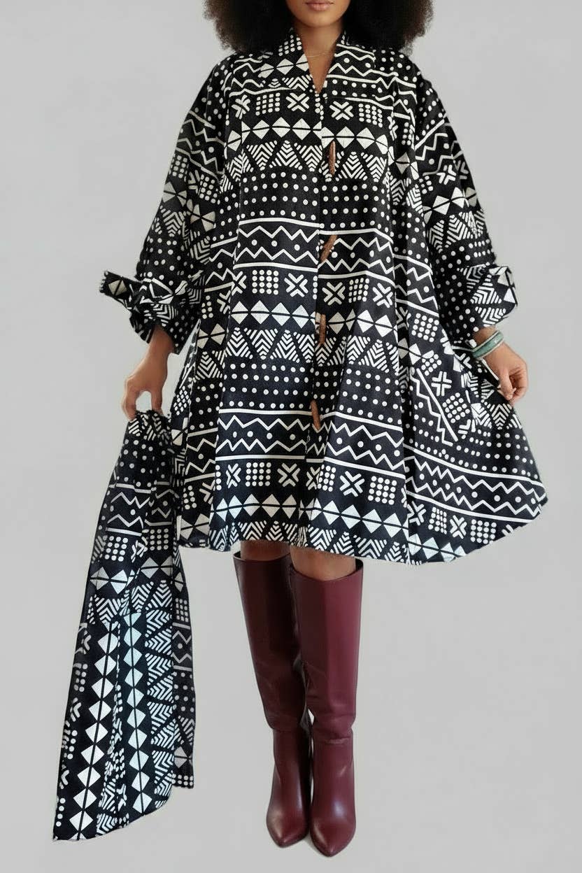 India Batik – Engroshandel Kjole - Dame – Kort kjole / Bluse - 1207