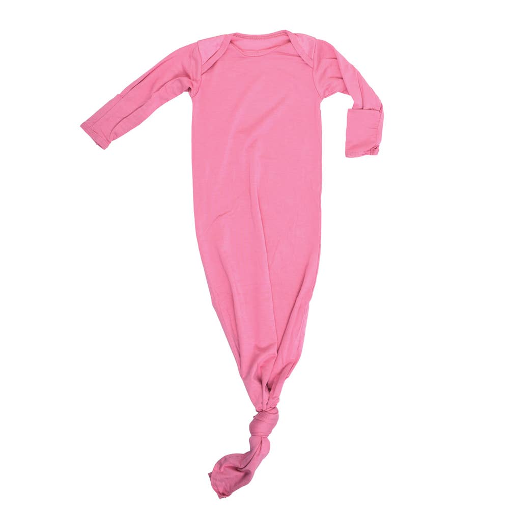 Three Little Tots - Wholesale Babygown - Baby - Rose Knotted Gown0