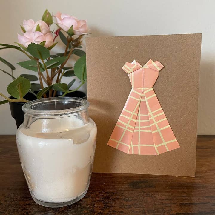 Dress Card for wholesale by The Cutting Room Card Company