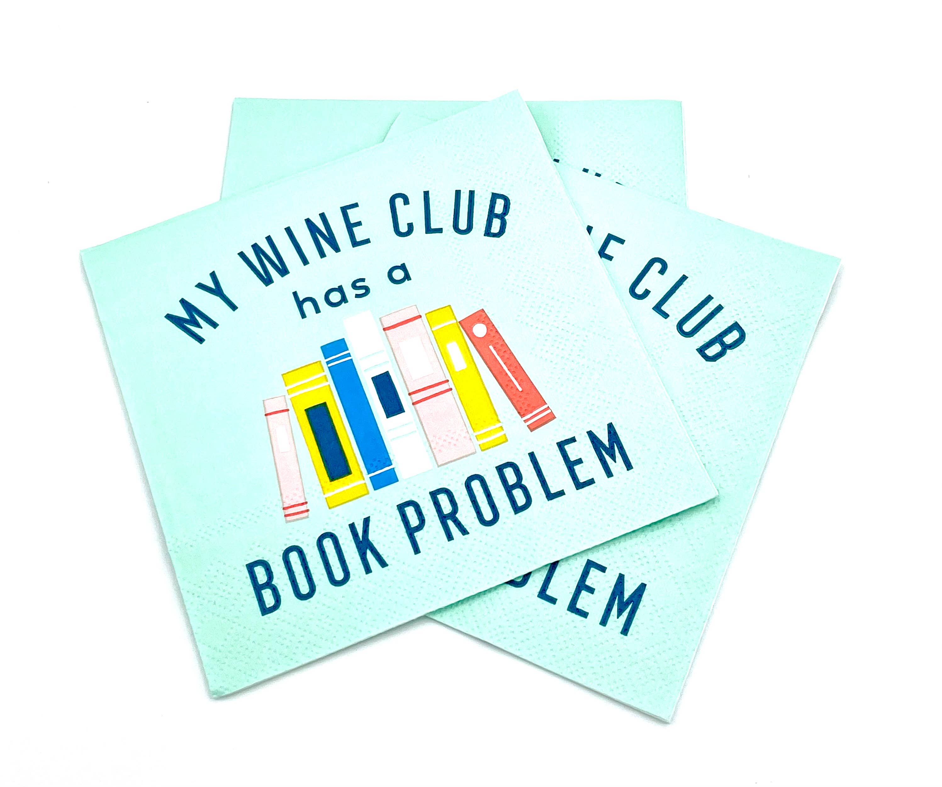 soiree-sisters - Wholesale Disposable Napkin - Book Club Cocktail Funny Napkins | My Wine Club1
