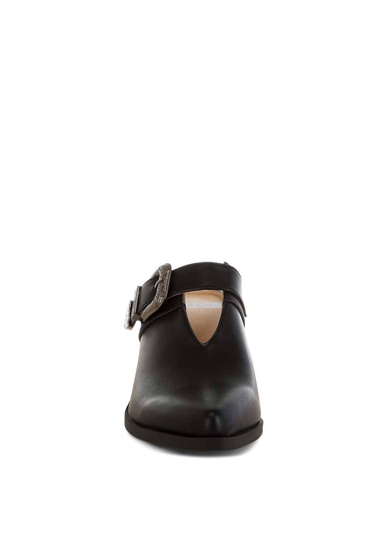 Rag Company - Vente Mules – femme - Mules à boucle sculptée Holler2