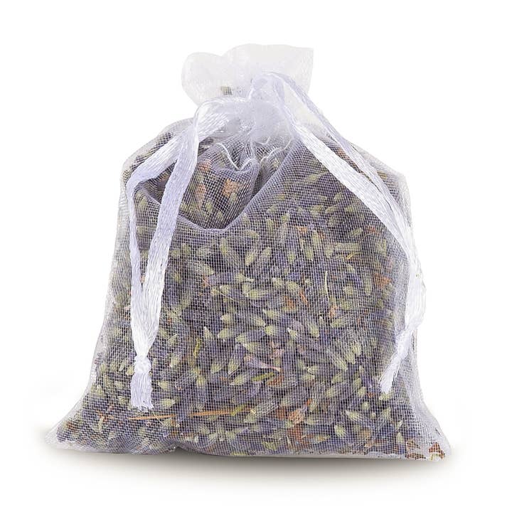 Lavender organza sachet for wholesale by Provence en Couleur