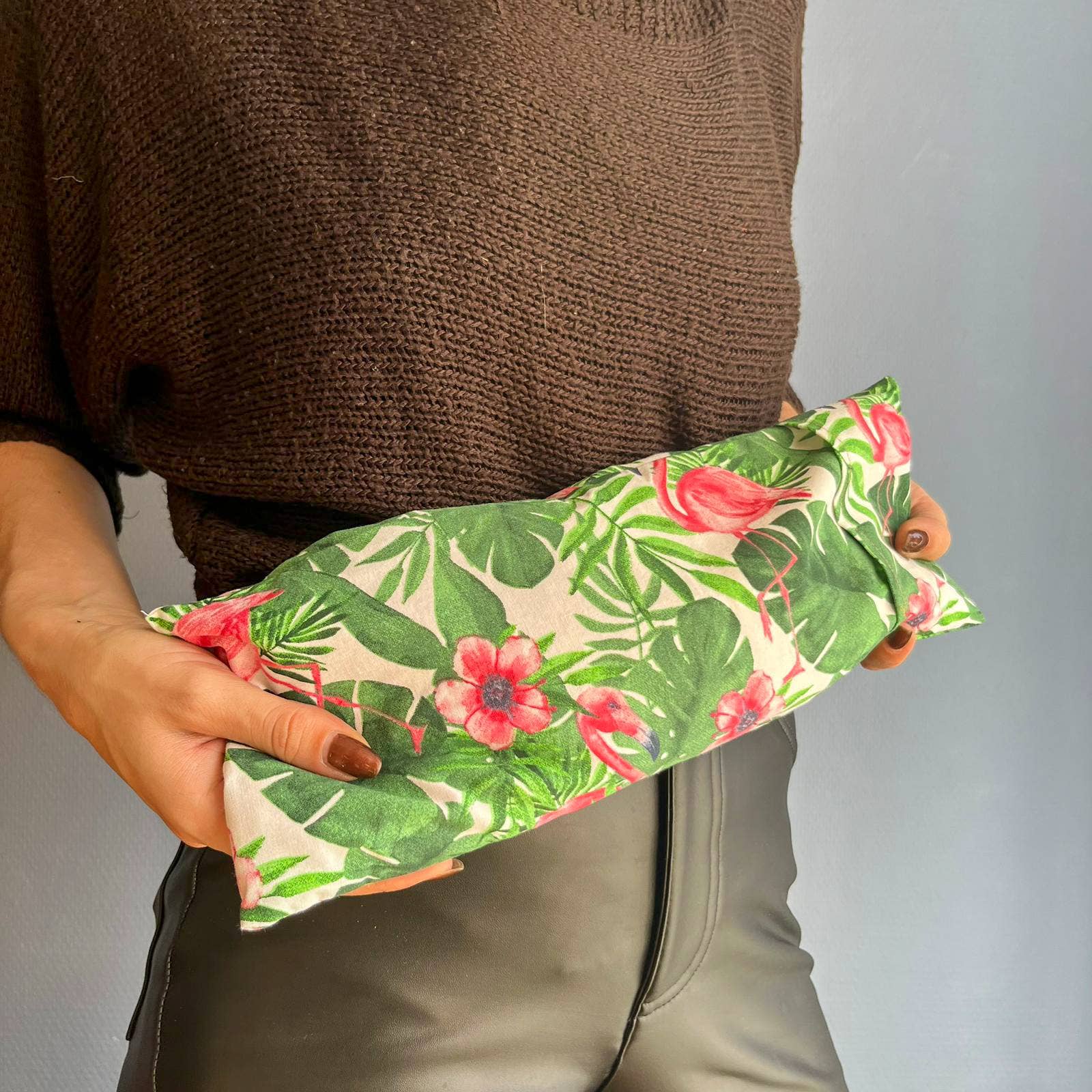 Les Mimines Montpellieraines - Venta al por mayor Compresas de frío/calor - Botella seca de agua caliente con huesos de cereza7