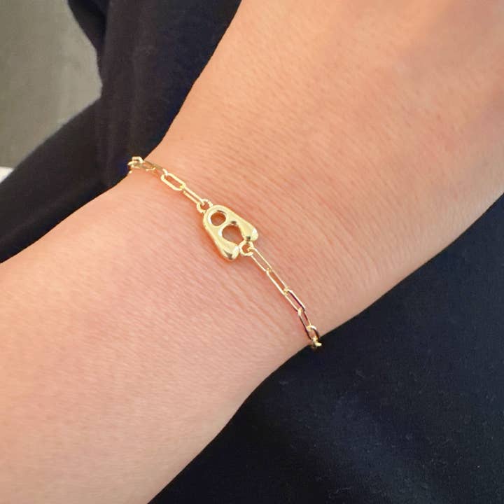 Ellison+Young - Vendita all'ingrosso Bracciali a catena e a maglie - Bracciale Iniziale Mini Palloncino