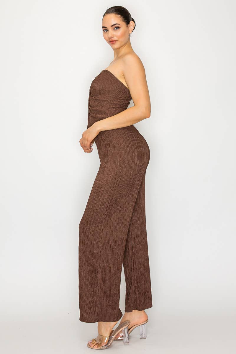 Kimcine - Wholesale Jumpsuit - Women's - KST8513-WOMEN'S SEXY STRAPLESS JUMPSUIT12