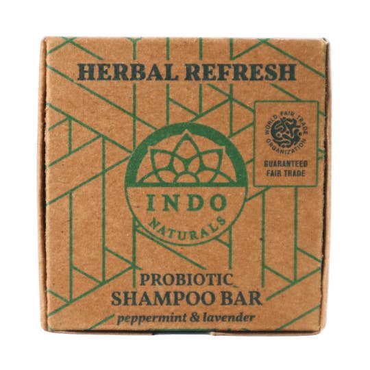 Indo Naturals - Wholesale Shampoo Puck/Solid Shampoo - HERBAL REFRESH: Shampoo - Probiotic Soap Bar2