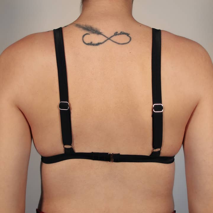 STRYKE NERO - TOP for wholesale by Dammya Swimwear