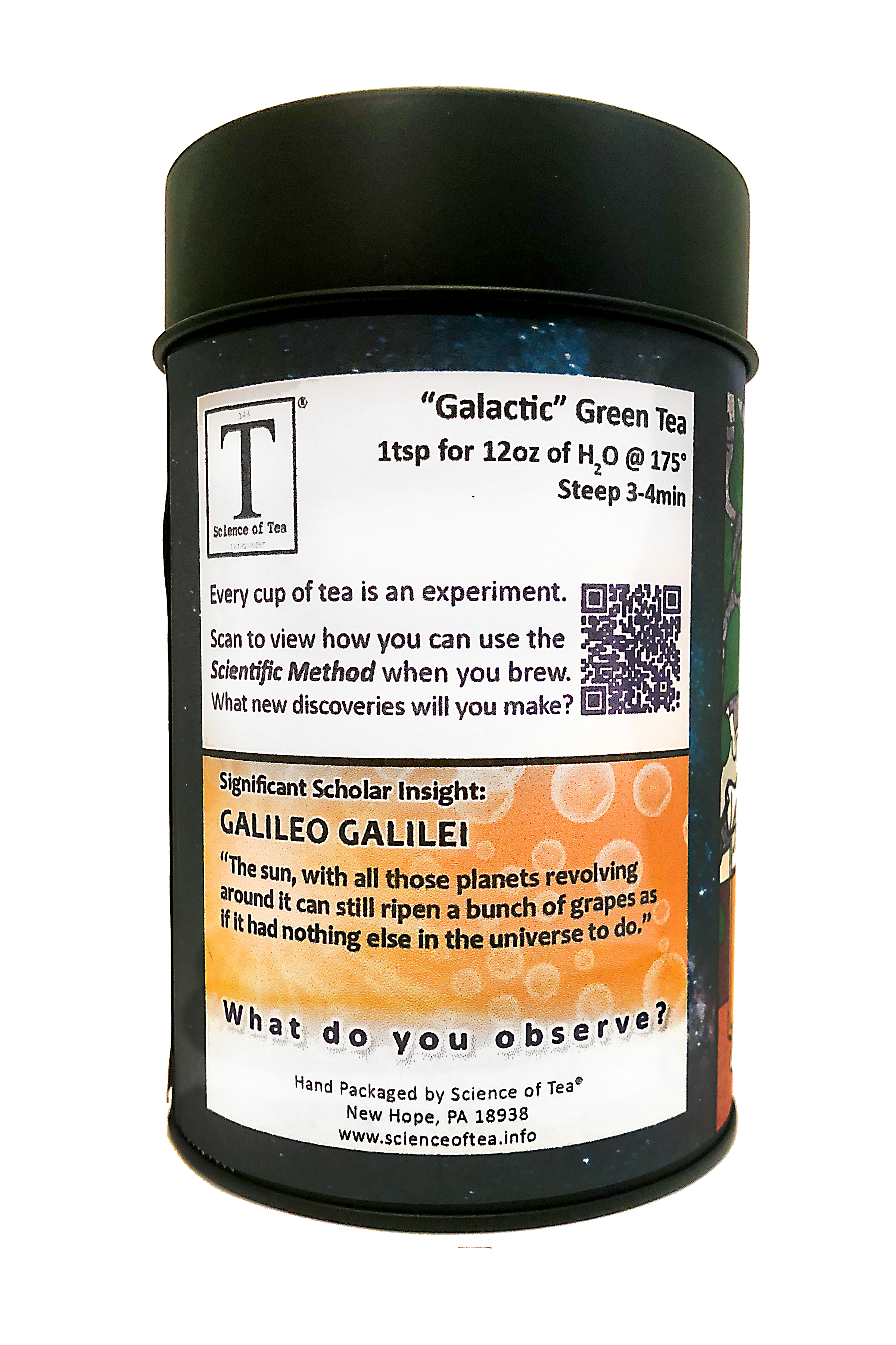 Science of Tea - Wholesale Loose Tea - #3 "Galactic" Green Tea1