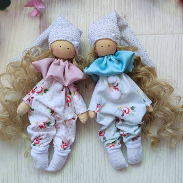 ChernikovaNataliya - Wholesale Doll - Kids - Mini Rag Doll, Handmade Doll, Small Doll, Fabric Doll