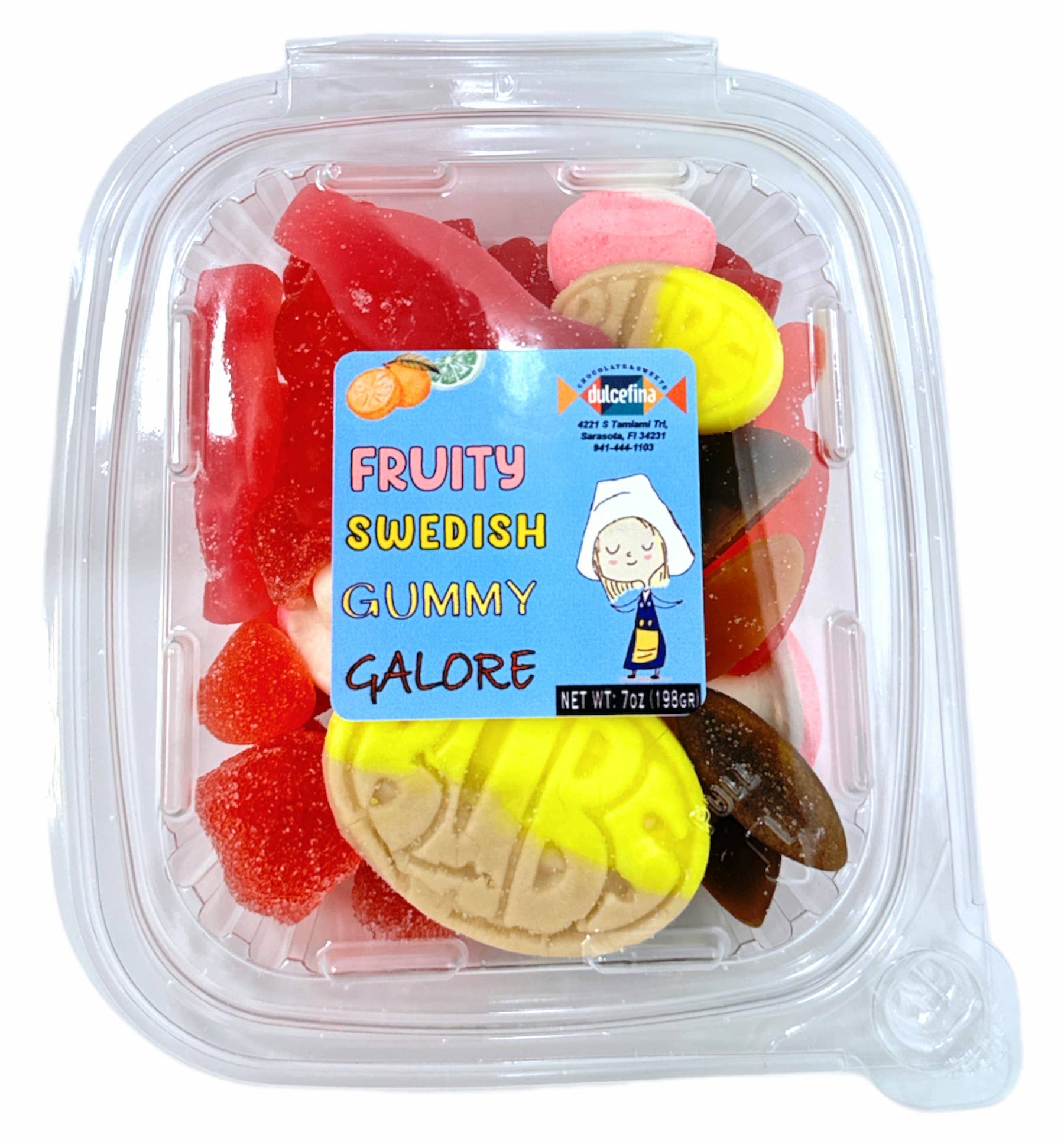 Dulcefina Chocolate and Sweets - Wholesale Gummy - Swedish Fruity Gummy Mix1