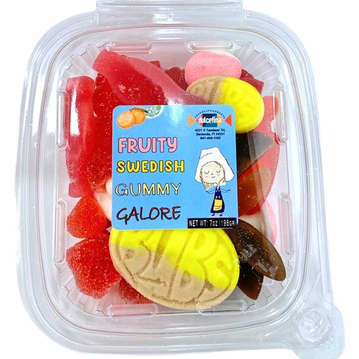 Dulcefina Chocolate and Sweets - Wholesale Gummy - Swedish Fruity Gummy Mix1