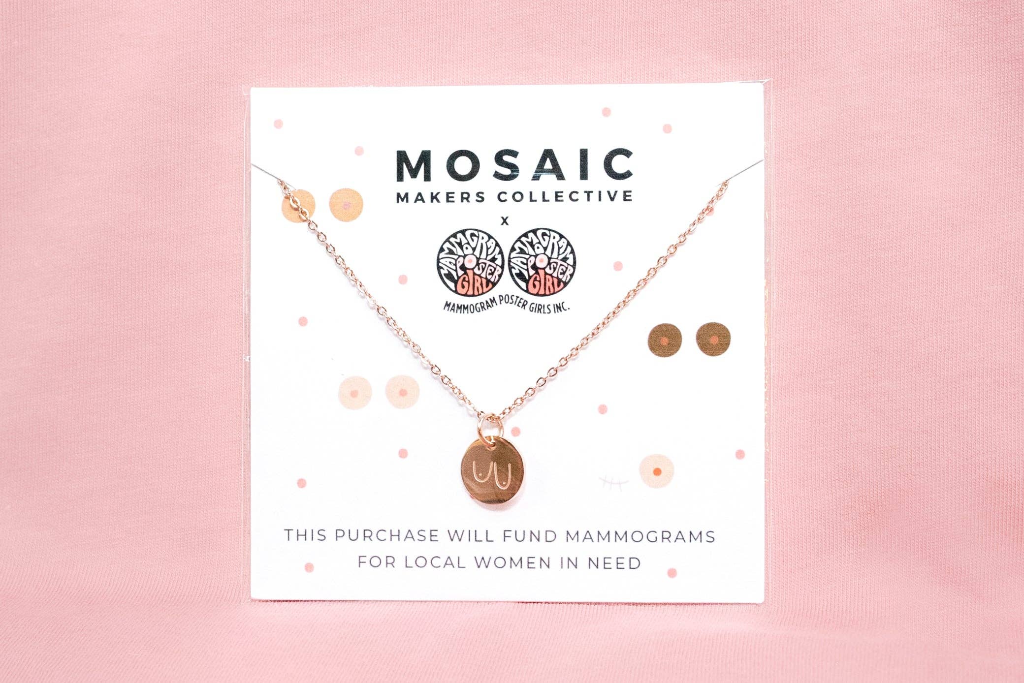 Girl Riot Society by Mosaic Makers Co – wholesale Hänge-/berlockhalsband – "Survivor" Brösthalsband - Grossist6