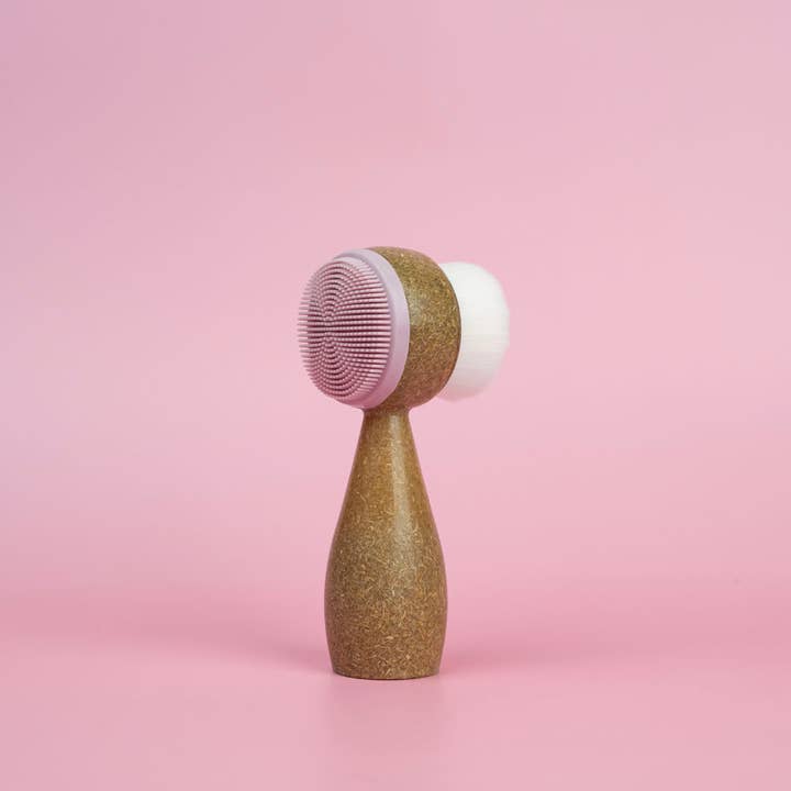 EcoFreax – wholesale Facial cleanser – 2-Sided Soft Bristles Face Cleansing Brush