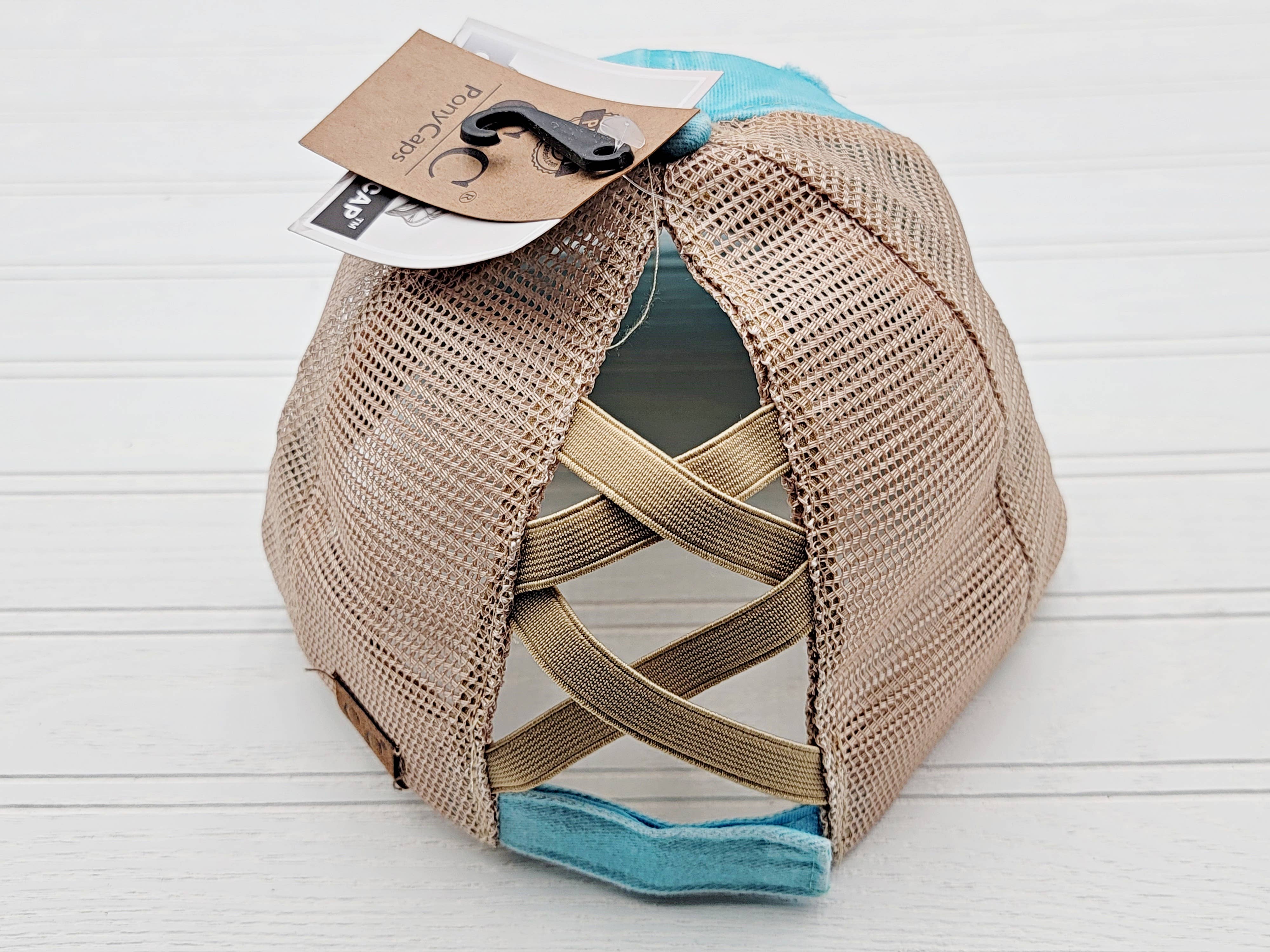 Treasure Bank - Wholesale Ponytail Cap - Women's - C.C Washed Denim, Mesh Back  with Crossed Band for Ponytail9