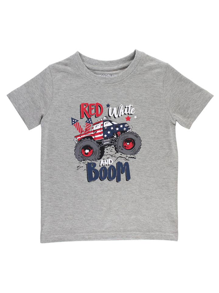 Boys Heather Gray Short Sleeve Graphic Tee
for wholesale on Faire