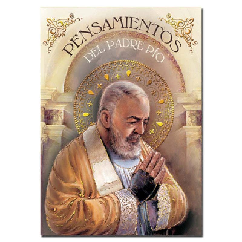 SAN JUDITAS RELIGIOUS ARTICLES - Wholesale Book - Adult - PENSAMIENTOS DEL PADRE PÍO0
