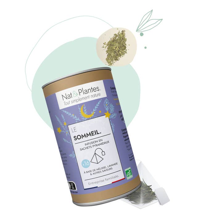 Søvn Økologisk Pyramide Poser x 16 for engroshandel hos Nat&Plantes