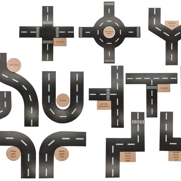 Set Road Play per la vendita all'ingrosso da parte di Q Toys