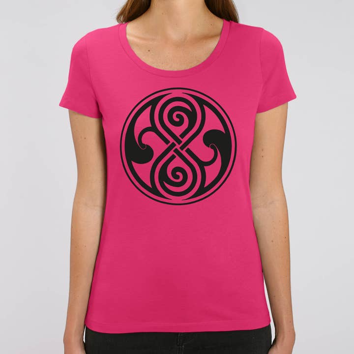 T-shirt Seal of Rassilon pour femme pour la vente par Meeplings | Handmade in Berlin