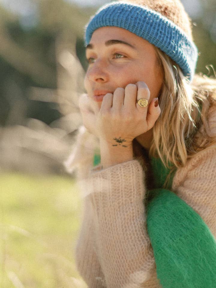 Lune Ring - Bronze for wholesale by Wilder Sage