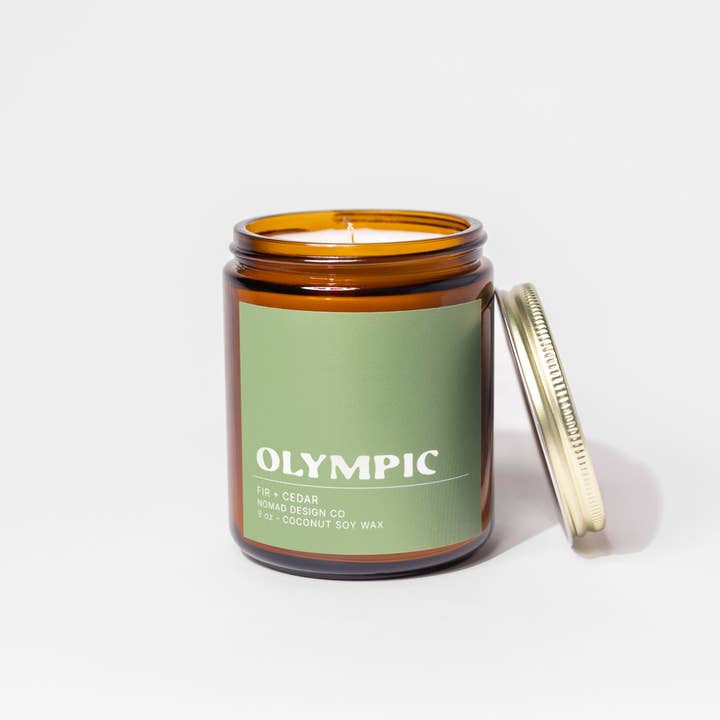 Nomad Design Co - Wholesale Jar/Filled Candle - Olympic National Park Candle