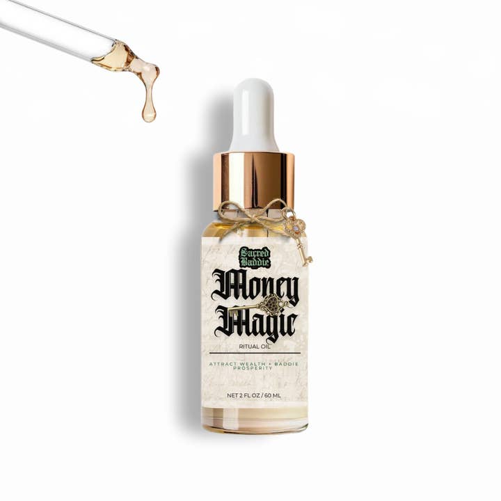 Sacred Baddie Society - Wholesale Meditation supplies - Money Magic™ Ritual Oil