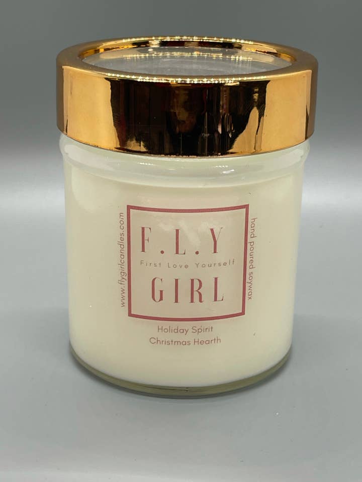 Candle - Holiday Spirit Scent for wholesale by FLY Girl Candles