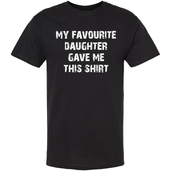 Favourite Daughter T-Shirt for wholesale by Jailbird Designs