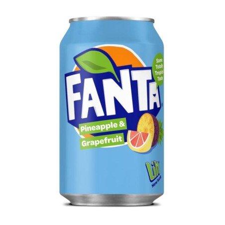 INTERNATIONAL TASTE FOOD SARL - Wholesale Soda/Carbonated Drink - FANTA PINEAPPLE GRAPEFRUIT 330ML X240