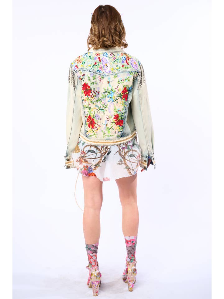 Country Queen Embellished Denim Jacket for wholesale on Faire11