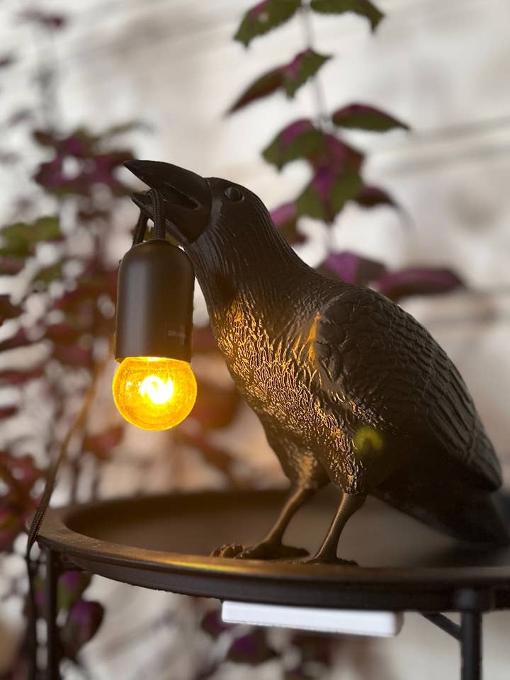 Raven Lamp for wholesale by Nordic Book Adventure