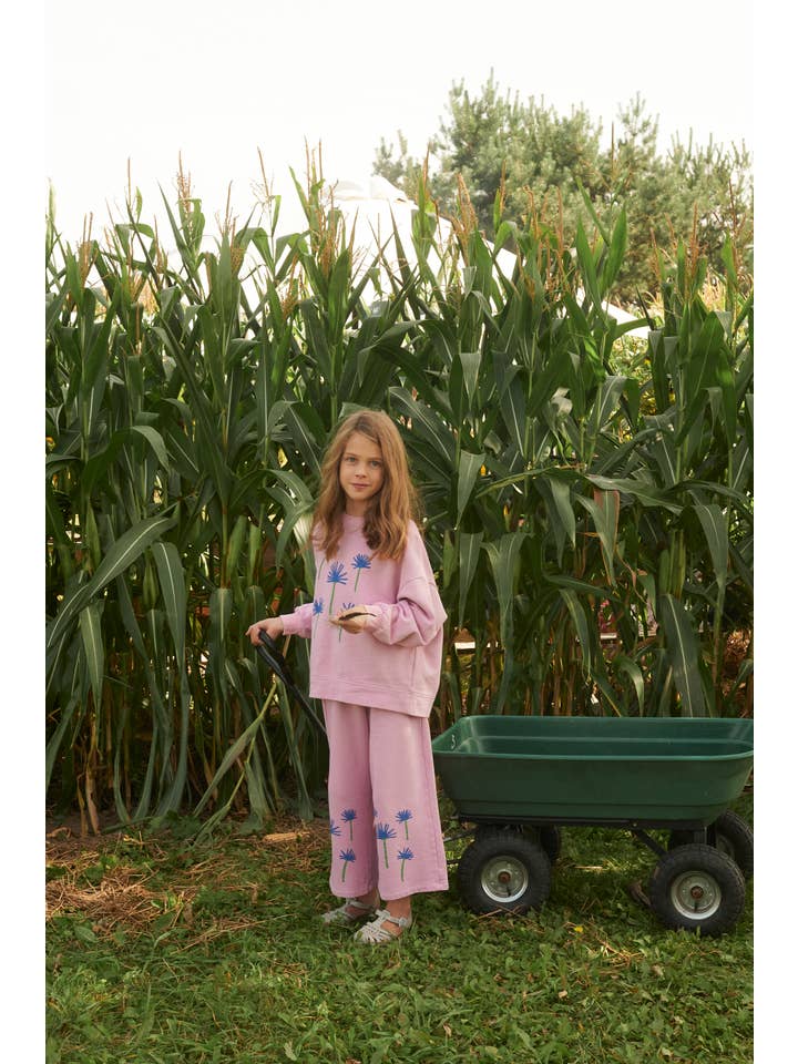 OXOX CLUB - Vendita all'ingrosso Felpa - Bambini - FELPA IN COTONE BIOLOGICO FIORDALISO5