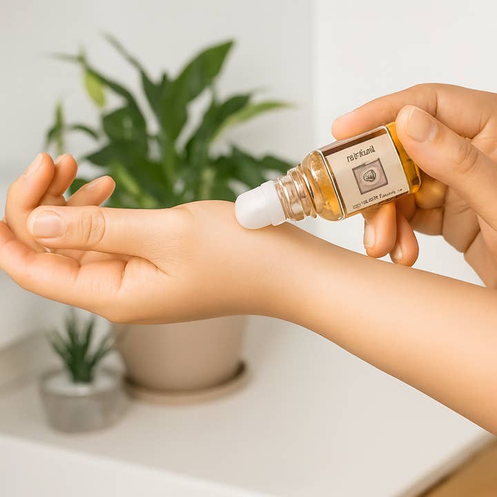 pristine fragrance - Wholesale Roll-On Fragrance - 1 oz. scented roll on body oil 64 pcs set with free display 13