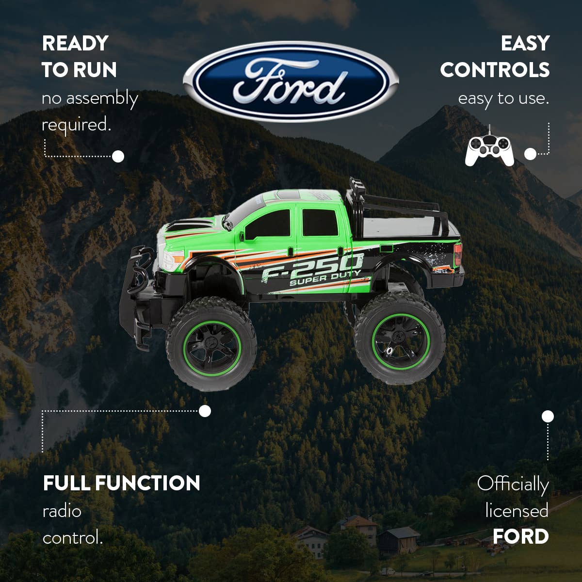 World Tech Toys - Wholesale Electronic Toy - Kids & Baby - 1:24 Licensed Ford F-250 Super Duty RC Truck2