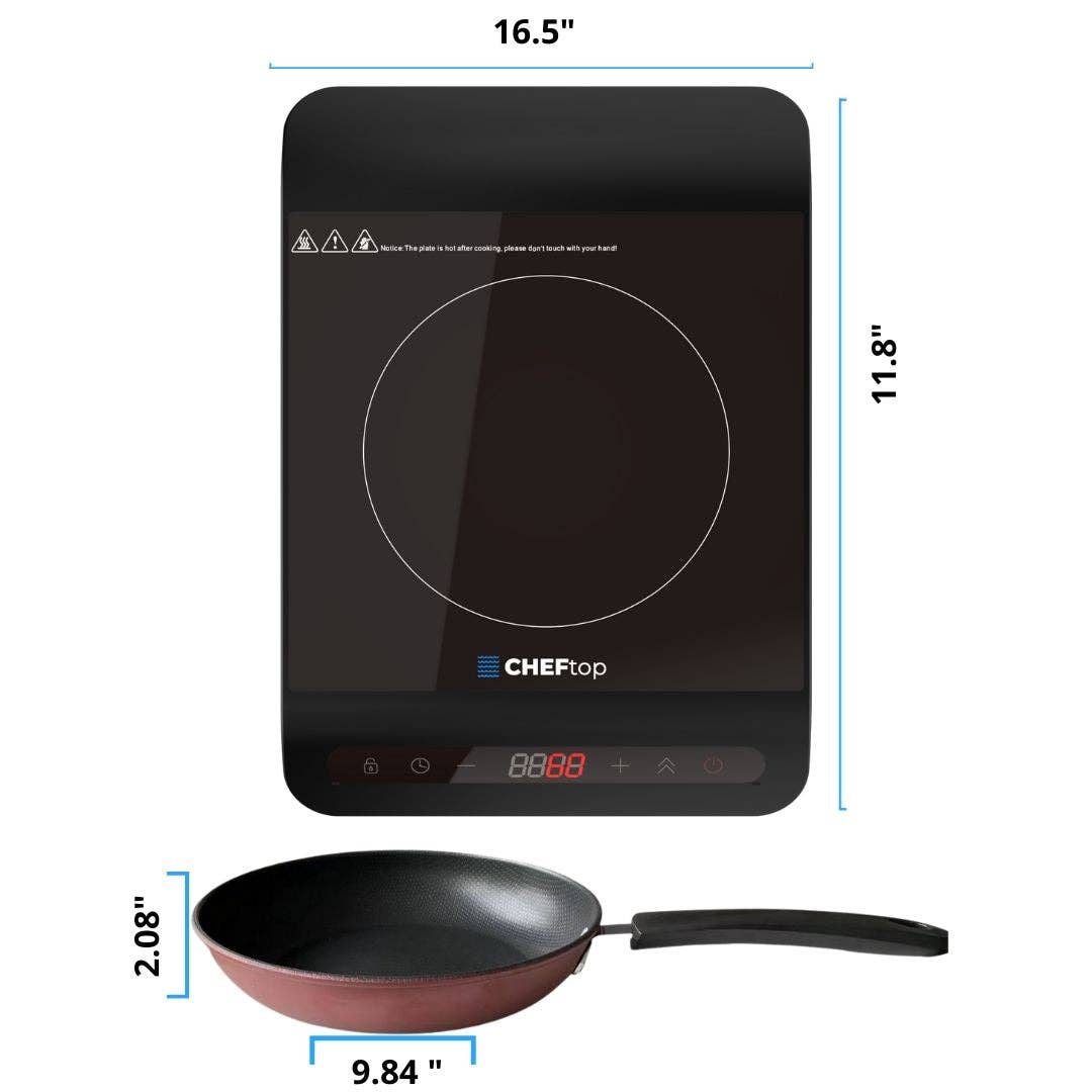 DRINKPOD LLC - Wholesale Kitchen Appliance - CHEFTop - Single Burner Induction Cooktop11