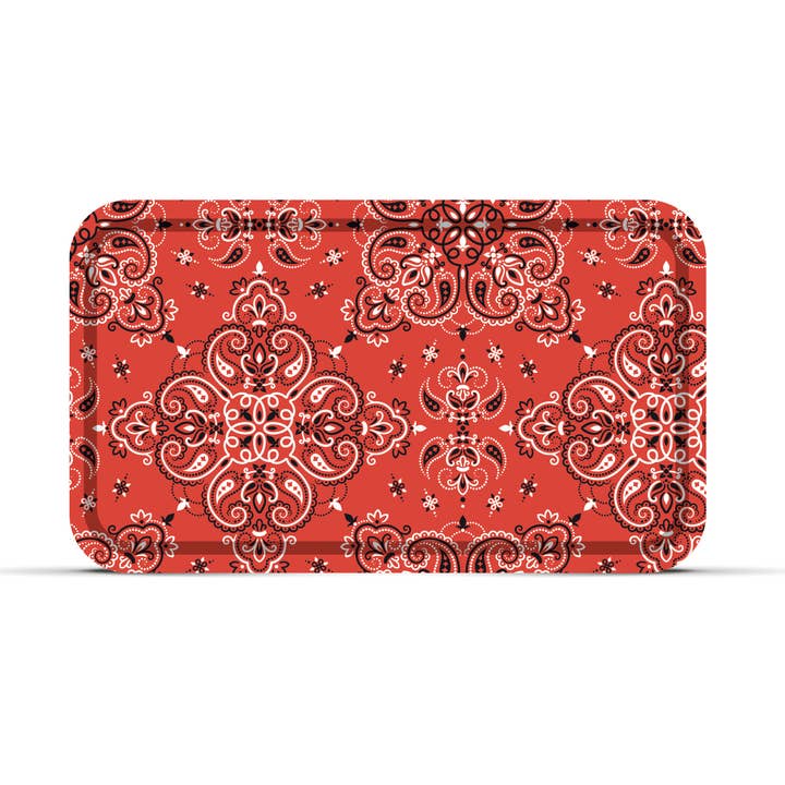 Poppy Bandana Tray for wholesale by COCO&CO