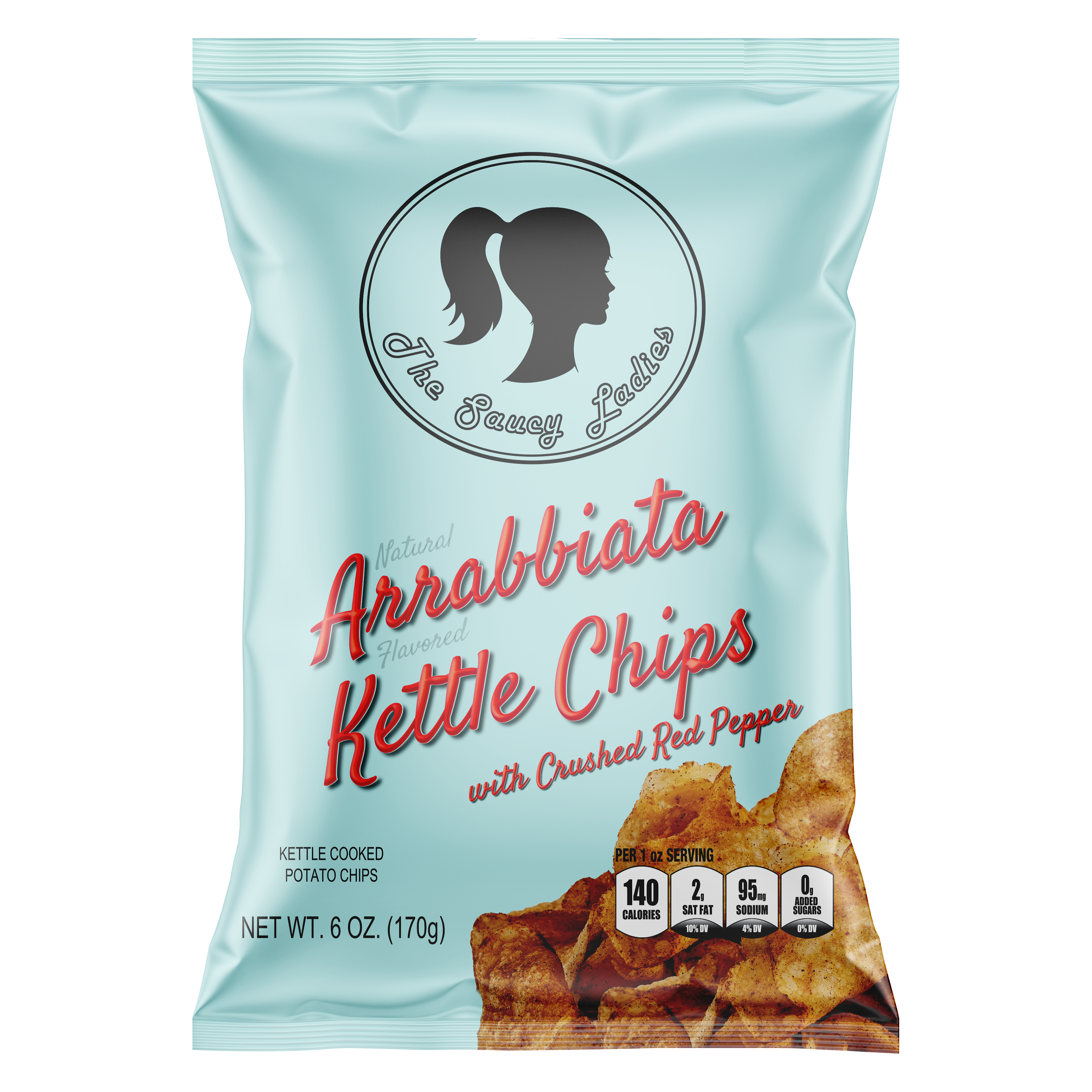 The Saucy Ladies - Wholesale Chips - Saucy Ladies Kettle Chips Mixed Case 6 oz - 16 Bags1