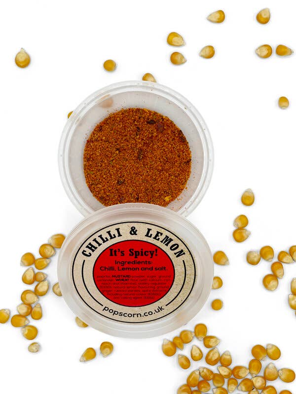 Will & Mac - Wholesale DIY food kit - Chilli & Lemon - Gourmet popcorn Seasoning kit - Triple pack2