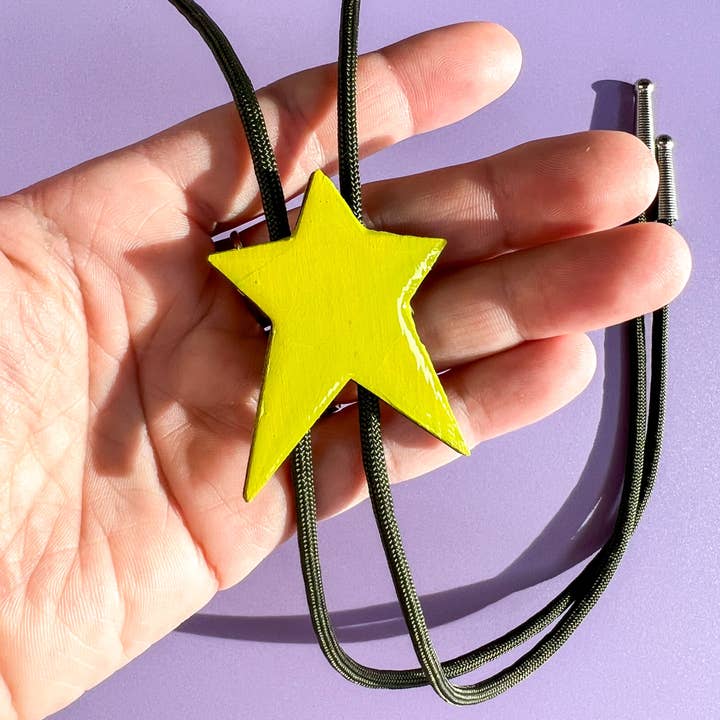 Velvet Outlaw - Wholesale Y-Neck/Lariat Necklace - Star Bolo Tie - Two Colors3